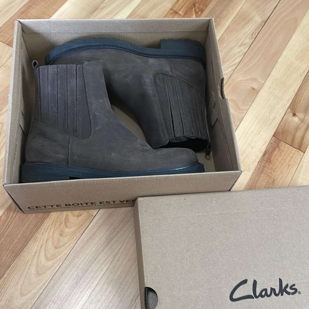 Clarks ankle boots
